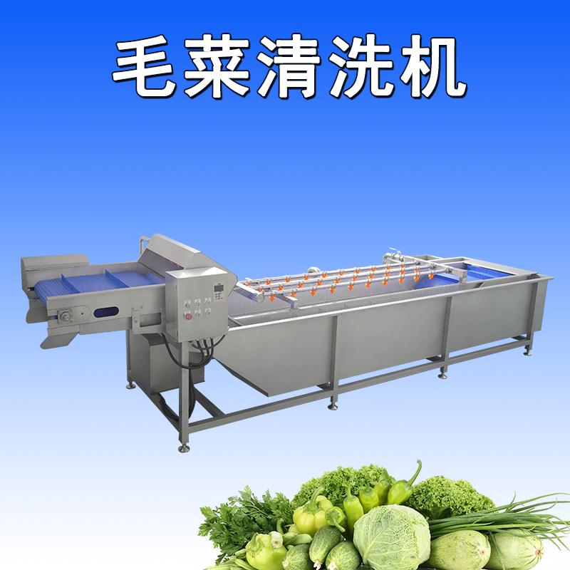 大型葉菜清洗機可將葉菜表面的污垢、沙粒和雜質(zhì)徹底清除